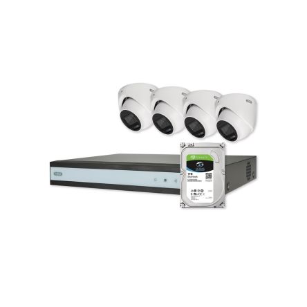 ABUS Security-Center ABUS Analogue Indoor, Outdoor IR Mains Powered CCTV Camera, 4 megapixels Resolution