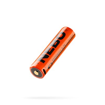 Nebo Rechargeable, NEB-BAT-0005-G, 3.7V, 18650, Lithium-Ion Rechargeable Battery, 3.2Ah