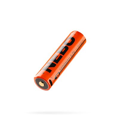 Nebo Rechargeable, NEB-BAT-0008-G, 3.7V, 18650, Lithium-Ion Rechargeable Battery, 3.2Ah