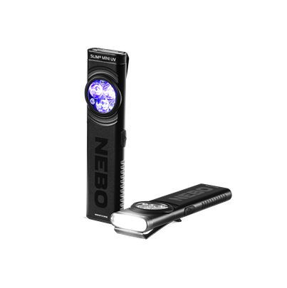 Nebo LED Torch Black - Rechargeable 150 lm, 100 mm
