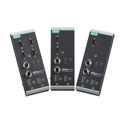 MOXA Device server, 1 Ethernet Port, 1 Serial Port, Serial Interface, 921.6kbit/s Baud Rate