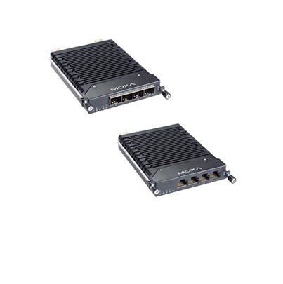 MOXA LM-7000H-4GPoE, Network Switch 4 Port Ethernet Switch With PoE RJ-45