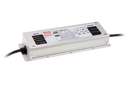 MEAN WELL LED Driver, 120V Output, 300W Output, 2.8A Output, Constant Current Dimmable