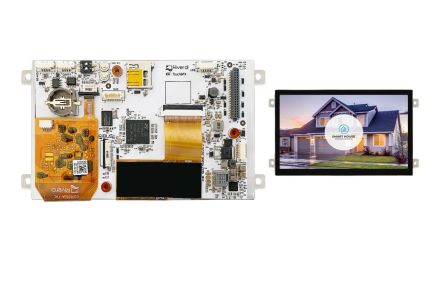 Riverdi RVT50HQSFWA01V1.0A TFT LCD Colour Display / Touch Screen, 5in, 800 x 480pixels