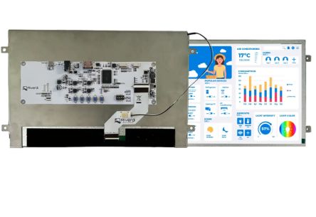 Riverdi RVT121HVHFWN00V1.0A TFT LCD Colour Display, 12.1in, 1280 x 800pixels