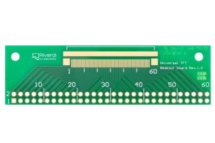 Riverdi UNIVERSAL BREAK OUT BOARD TFT LCD Colour Display