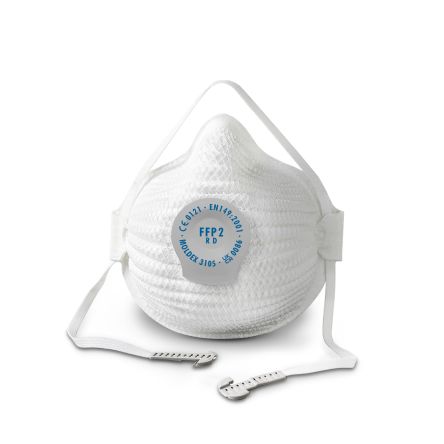 Moldex 3250 Series Mask Respirator Mask FFP3 R D, Size S/M