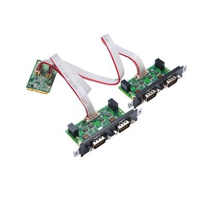 MOXA 4 Port Mini PCI RS422, RS485 Serial Card, CP-134NSeries