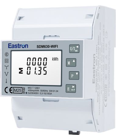 Sifam Tinsley 3 Phase LCD Energy Meter, Type