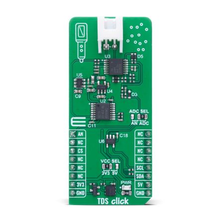 MikroElektronika TDS Click Power Supply for Oscillator for mikroBUS