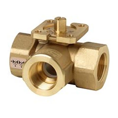 Siemens Brass Ball Valve, Ball Valve, Threaded, Rp Rp 1in, 16bar Operating Pressure