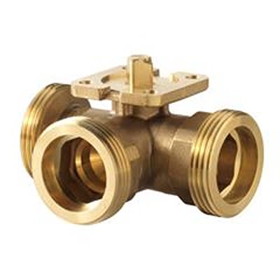 Siemens Brass Ball Valve, Ball Valve, Threaded, G G 1in, 16bar Operating Pressure