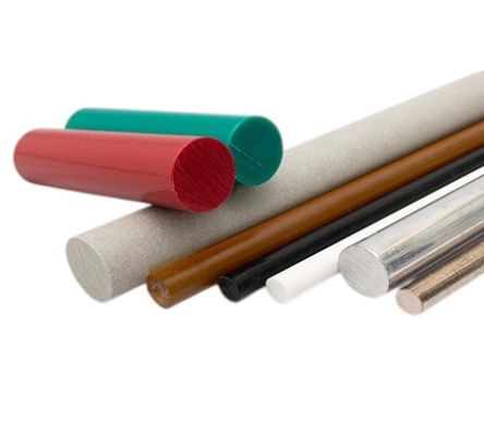 Goodfellow Grey Polyetheretherketone PEEK Rod, 300mm x 100mm Diameter