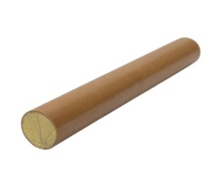 Goodfellow Brown Polyimide PI Rod, 500mm x 2.4mm Diameter