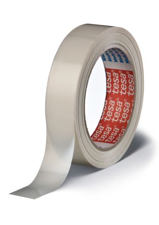 Tesa 51128 White Packing Tape, 66m x 50mm
