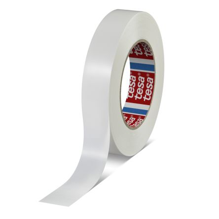 Tesa 64284 White Packing Tape, 66m x 50mm