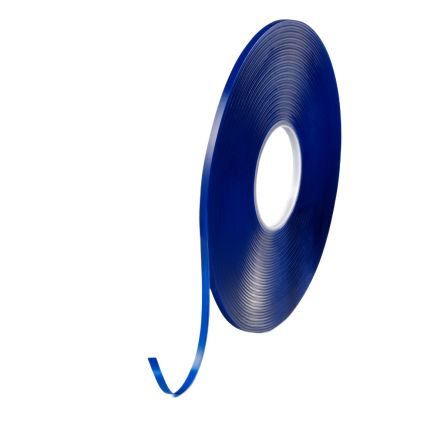 Tesa 07058-00024-28 Transparent Double Sided Tape, 2mm Thick, Acrylic Backing
