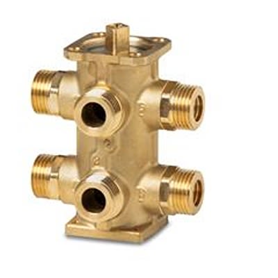 Siemens Brass Ball Valve, Ball Valve, Threaded, G G 1/2 Bin, 16bar Operating Pressure