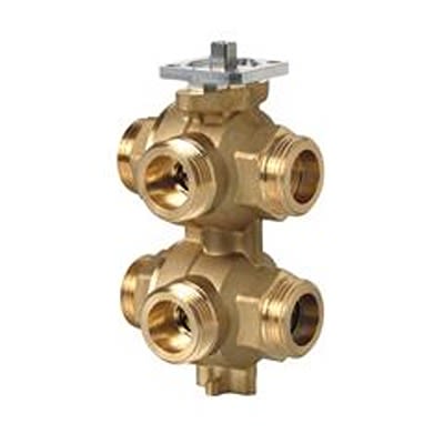 Siemens Brass Ball Valve, Ball Valve, Threaded, G G1 Bin, 16bar Operating Pressure
