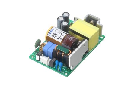 Cosel Switching Power Supply, UMA60F-24, 24V, 2.5A, 60W, 1 Output, 85 → 264V ac Input Voltage