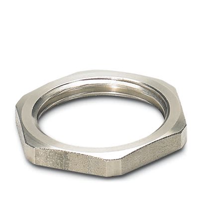 Phoenix Contact Silver Stainless Steel Cable Gland Locknut, M20mm Thread