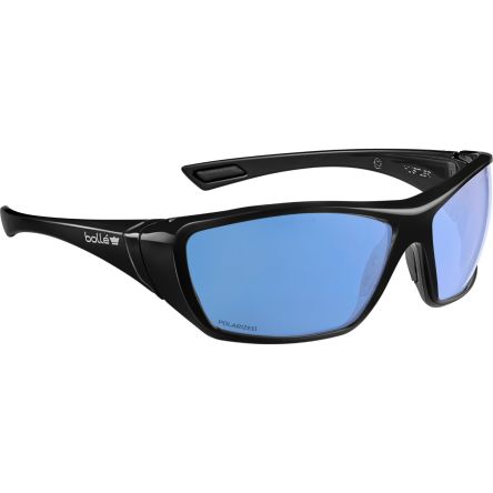 Bolle Safety HUSTLN Anti-Mist UV Safety Spectacles, Smoke Polycarbonate Lens