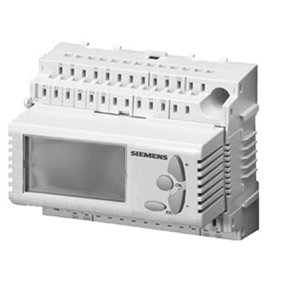 Siemens RLU Series Controller for Use with Air Flow Rate, Controlled Variables Temperature, Indoor Air Quality,