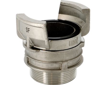 Sferaco Hose Connector, Straight Hose Coupling, BSP 3/4in 25mm ID, 16 bar