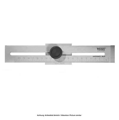 Vogel 305mm Steel Metric Ruler
