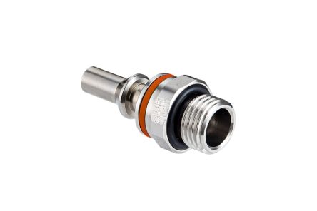Amphenol Industrial Industrial Circular Connectors, Panel Mount, 1/4 in Connector, Plug, Male, SQD Series