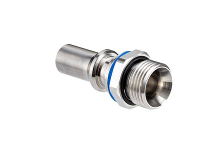 Amphenol Industrial Industrial Circular Connectors, Panel Mount, 3/8 in Connector, Plug, Male, SQD Series
