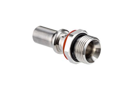 Amphenol Industrial Industrial Circular Connectors, Panel Mount, 3/8 in Connector, Plug, Male, SQD Series