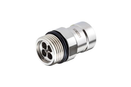 Amphenol Industrial Industrial Circular Connectors, Panel Mount, 1/2 in Connector, Socket, Female, SQD Series