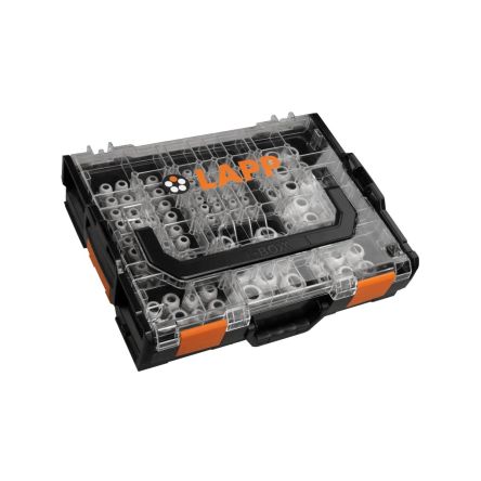 Lapp SKINTOP ST-M Series Black ABS, PC Cable Gland Kit, M12, M16, M20, M25, M32 Thread, 3.5mm min., 21mm max., IP66,