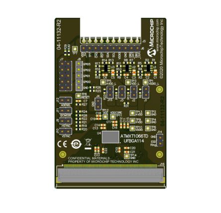 Microchip ATMXT1066TD-DEV-PCB Capacitive Touch Sensor Development Kit for ATMXT1066TD-DEV-PCB ATMXT1066TD-DEV-PCB