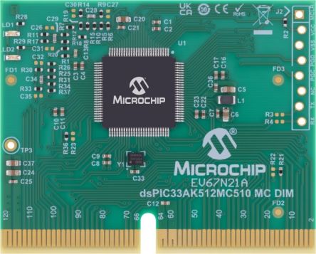Microchip EV67N21A EV, 64bit Digital Signal Processor 796kHz 120-Pin TQFP