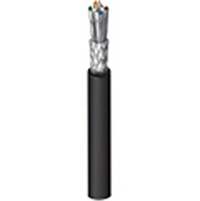 Belden 1302E, 305m Cat6a, Black Unterminated to Unterminated, S/FTP Shielded, Unterminated PVC Sheath