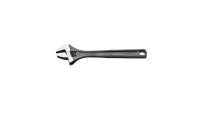 HAZET Adjustable Wrench, 306 mm Overall, 38mm Jaw Capacity
