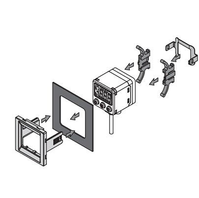 SMC Bracket, ZS Series, For Use With Pressure Switch
