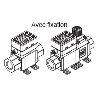 SMC Bracket, ZS Series, For Use With Flow Switch
