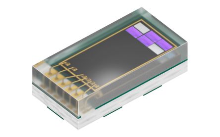 ams OSRAM TSL25223, Ambient Light Sensor, Ambient Light 940 nm I2C 6-Pin OLGA