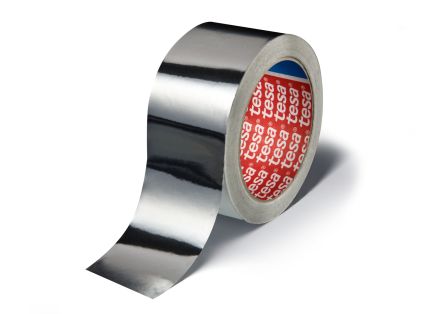 Tesa 50565-00000-01 Conductive Aluminium Tape, 50mm x 50m