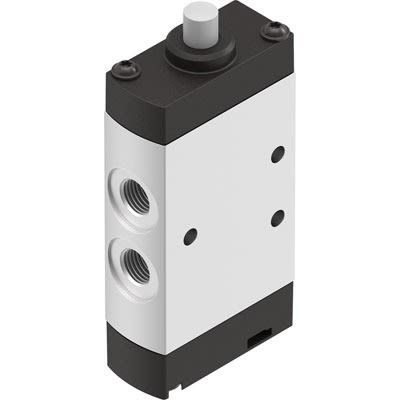Festo Directional Control Valve type Pneumatic Actuated Valve, NPT 0.125in to NPT 0.125in, 10 bar