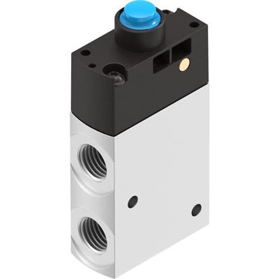 Festo Directional Control Valve type Pneumatic Actuated Valve, NPT 0.25in to NPT 0.25in, 10 bar