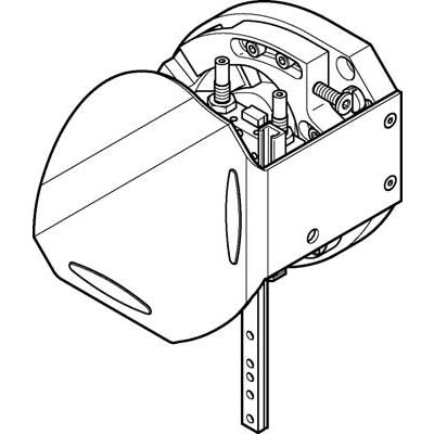 Festo Cylinder Assembly HSW-10-AS-SD, For Use With Industrial Robot