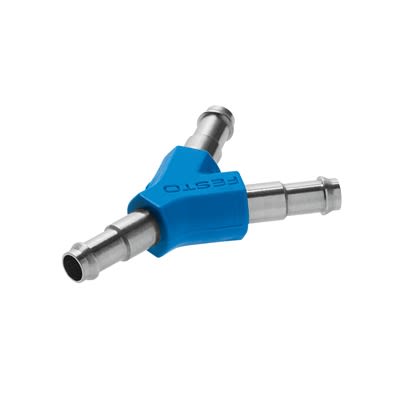 Festo POM Pneumatic Quick Connect Coupling, 2.5mm Hose Barb