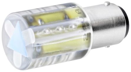 Siemens 8WD4 Series Yellow LED Bulb for Use with Signalling Column Accessory, 115 V, LED Bulb, AC