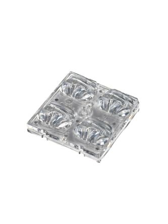 Ledil C19230_STRADA-2X2-5050-ME3, Strada 2x2 Series LED Lens, Batwing Beam