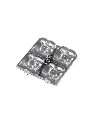 Ledil C17065_STRADA-2X2-5050-T3-M, Strada 2x2 Series LED Lens, Batwing Beam