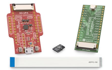 4D Systems gen4-RP2350-SK, Gen4-RP2350 Starter Kit Starter Kit for Display Development Tools